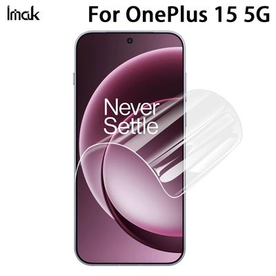 Für OnePlus 15 5G Glas IMAK Hydrogel Folie 4. Generation Vollständiger Displayschutz