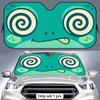 Bubble Dizzy Eyes Sun Visor Portable Car Windshield Sun Shade UV Protection and Heat Insulation for Front Window