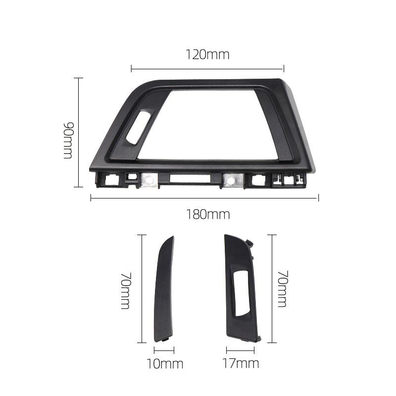 LHD For BMW 3 Series F30 F35 Front Row Wind Left / Right Air Conditioner Vent Grill Air Outlet Panel Frame