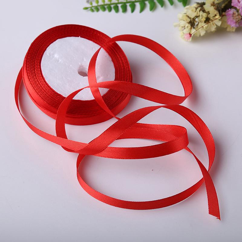 

Red Polyester Wedding & Gift Satin Ribbon for Decorations