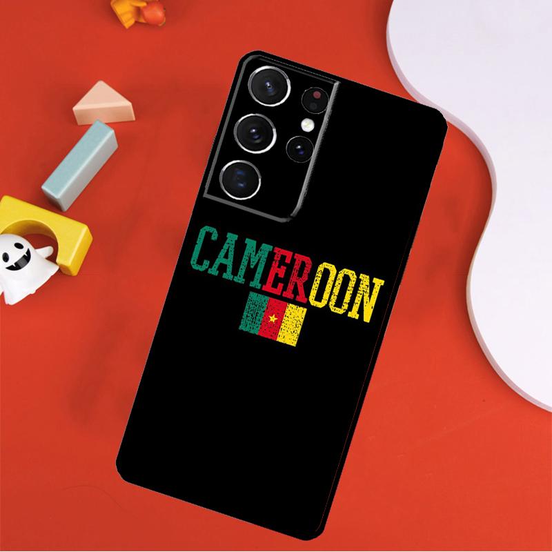 

Republic of Cameroon Flag Phone Case For Samsung Galaxy S25 Ultra S24 Ultra S9 S10 S20 S21 S22 S23 Plus S24 FE Cover Galaxy S25