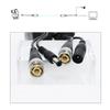 Passive Cctv Coax Bnc Power Video Balun Transceiver Connectors To Rj45 Bnc Male For Cctv Video Camera