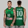 Lleno de Sentido Artístico, Chaleco de Baloncesto de Moda, Camiseta Estampada en 3D con Graffiti Creativo, Atuendo de Moda para Aficionados al Baloncesto