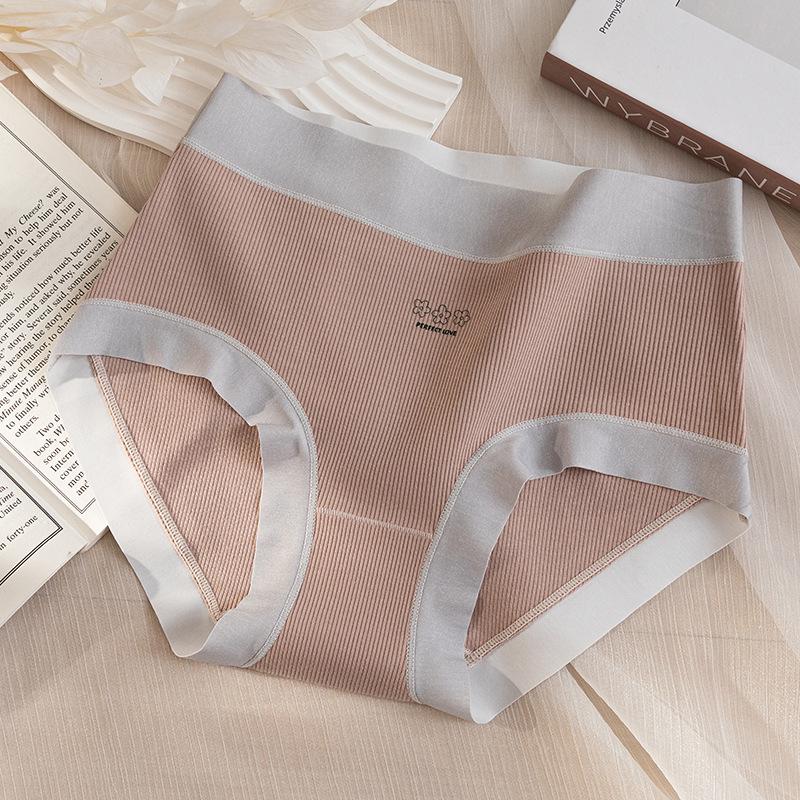 

Набір з 10 жіночих безшовних антибактеріальних бавовняних трусиків, зручна посадка на середній талії XXL