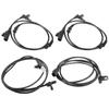 NEW-For Mercedes Sprinter W906 VW Crafter, A9065400317 A9065400117 A9065400217 4PCS ABS Wheel Speed Sensor
