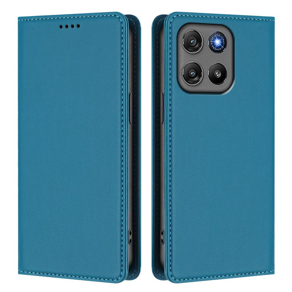 For Motorola Moto G67 Power 5G Leather Wallet Case Magnetic Closure RFID Blocking Phone Cover