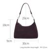Large Capacity Tote Bag  New High end Matte Cowhide Leather Shoulder Bag  Simple Commuter Underarm Bag