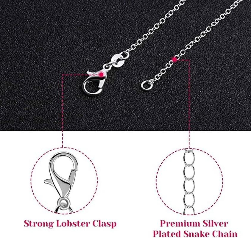 30PCS   Copper 1MM circle round chains necklace for women fashion party luxury designer jewelry wedding  pendant