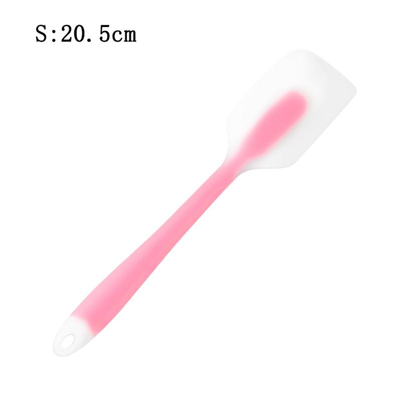 Silicone Baking Pastry Scraper Spatula Non-Stick Cake Scraper Cream Butter Spatula Heat-Resistant Kitchen Baking Pastry Tools