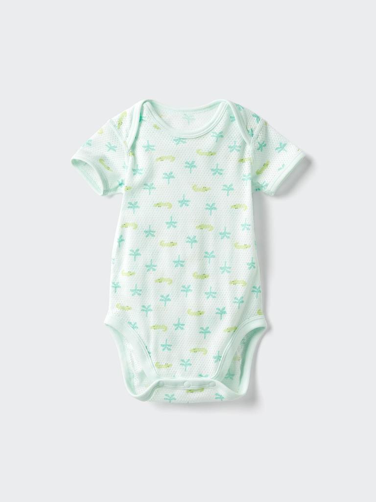 Uniqlo Japan Cotton Mesh Bodysuit