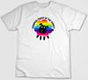 Rainbow Sheep,Figure, Short Sleeve T Shirt Men / Woman G072