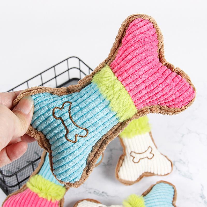 Sleepy Duck Dog Plush - Bite-Resistant Molar Toy for Medium Dogs, Self-Play & Boredom Relief with Sound