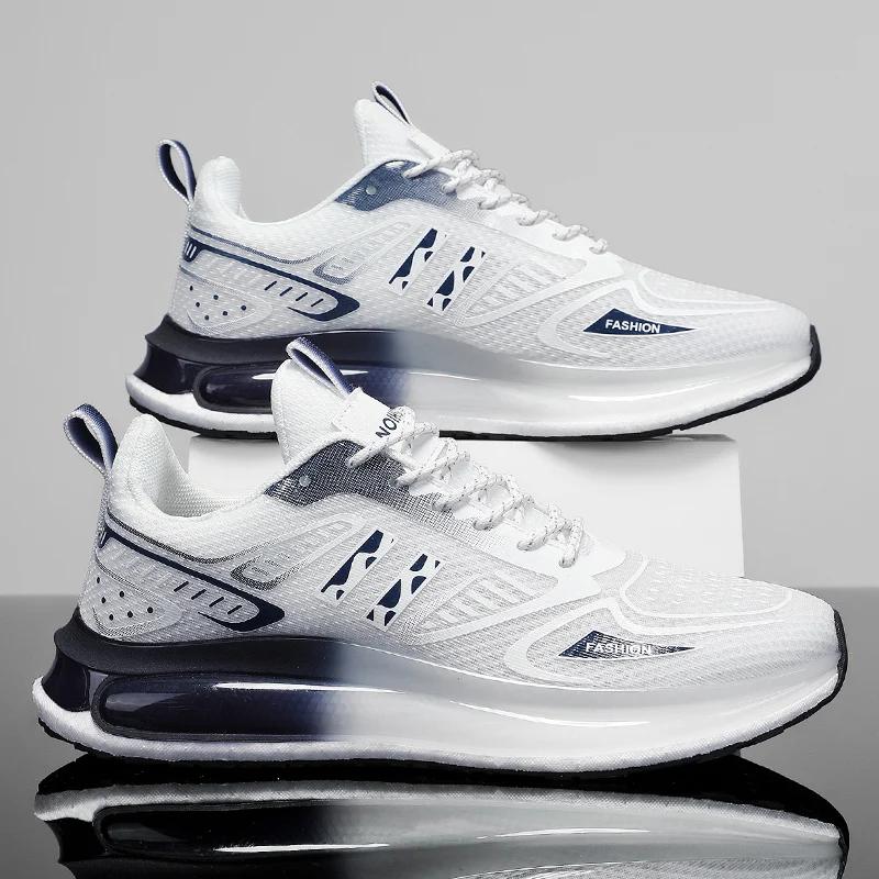 2025 Men's Breathable Sports Shoes Spring New Mesh Casual Fashion Versatile Trendy Men's Shoes Mmer Running Shoes Suitable for O