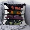 Retro Music Gorillaz Stitch Lucky Dragon Pillow Cover Sofa Cushion Cover Home Room Decoration Children Gift