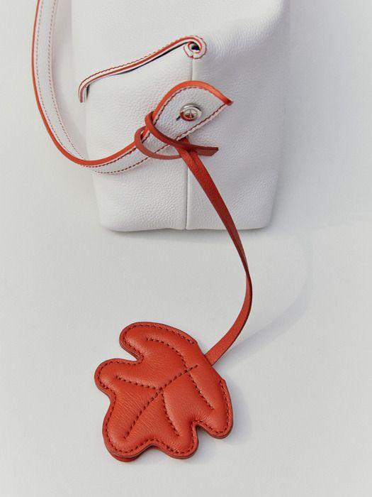 GLIMT MAPLE LEAF BAG CHARM _ VERMILLION (Limited Color Edition)