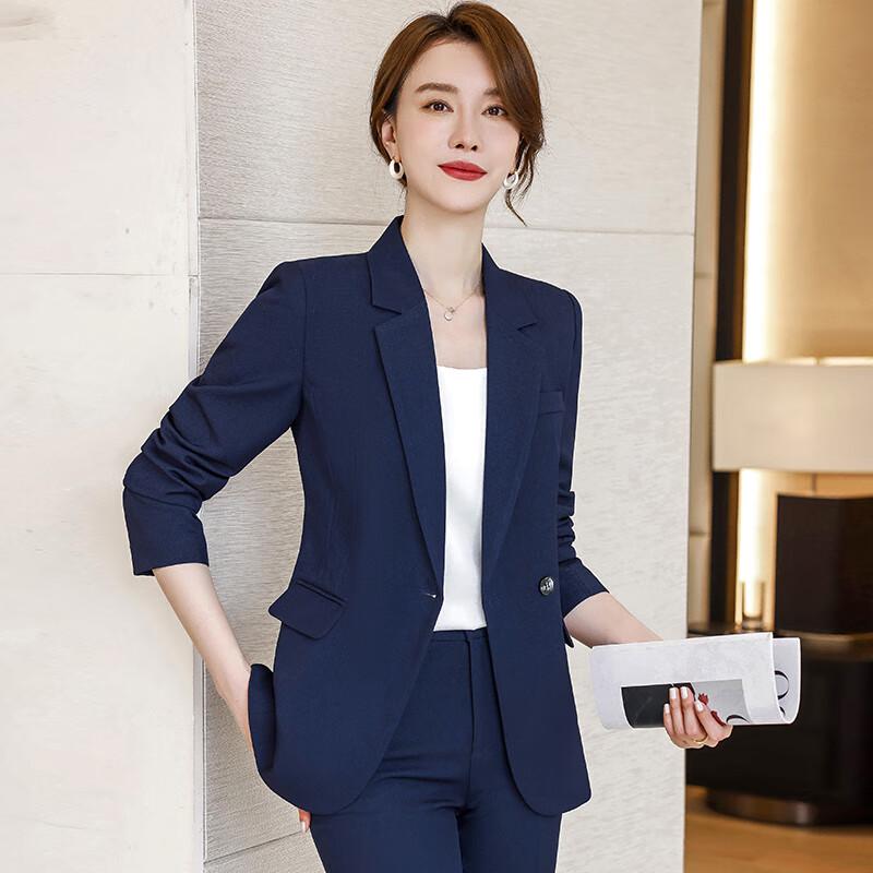 Women's Professional Slim-Fit Suit Set