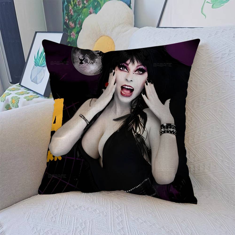 Movie EElvira MMistress Of The Darks Cushion Cover Pillowcase Upholstery Sofa Throw Pillow Home Decor Pillowcas