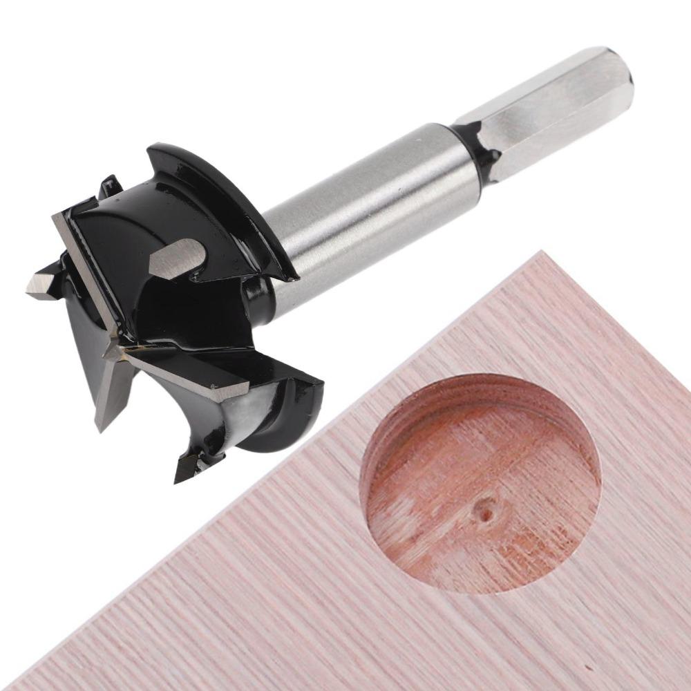 3 Blade Wood Hole Saw 35mm Diameter Hole Opener Auger Precision Forstner Drill Bit For Woodworking