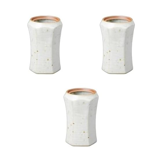 3-Piece Set Kohiki Seiji Skewer Holder, 9.5x7x11cm, Chopstick Rest, Ceramic, Setomono Honpo