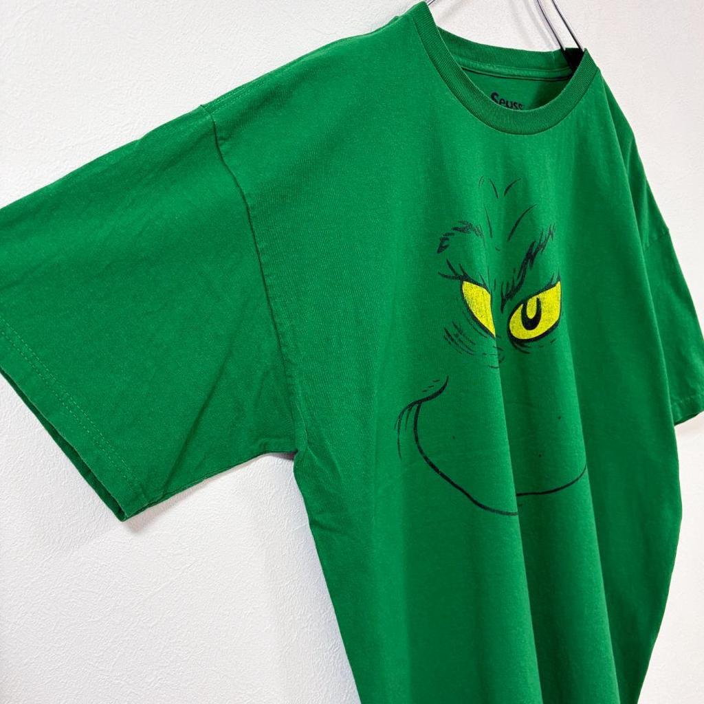 [USED] XLUS Vintage Anime T-Shirt Dr. Seuss The Grinch Picture Book Movie