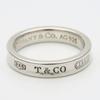 TIFFANY&Co. Ring 1837 Schmal EU#51 Silber925 4,0g Silberschmuck