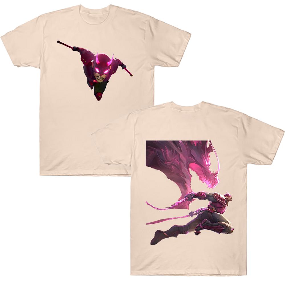 Rivals Daredevil Tees Duelist Hero Daredevil Graphic T Shirts Unisex's Clothing Funny Crew Neck T-Shirts Cotton Short Sleeve Tops