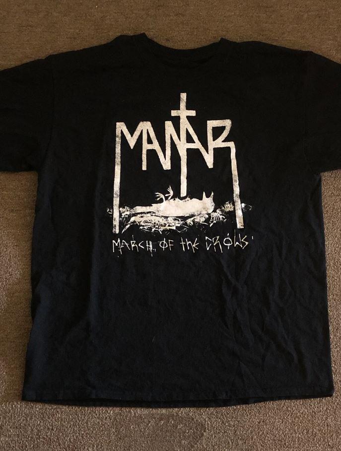 Mantar Band #039;March of the Crows#039; Tour Unisex Short TShirt Cotton QX554 Unisex T-Shirt XXXL