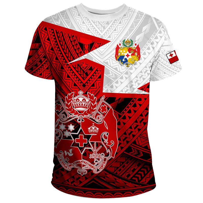 T-shirt Stampa Digitale 3D Top Manica Corta da Ragazzo e Uomo Versatile Traspirante