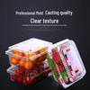 Disposable Transparent Fruit & Vegetable Containers with Lids