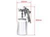 Professional Air Spray Gun, 2.0mm Nozzle Diameter, 1000cc Lower Cup, Suction Type, Adjustable Pattern, Air Volume, and Discharge Rate