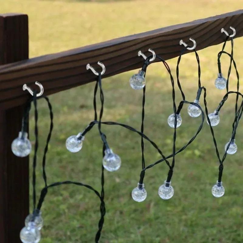 300/10Pcs Mini Screw Hook Multifunctional Wall MountIron Screw-in Hanging Plants Holder Ceiling Hooks Cabinet Keys Cup Hanger