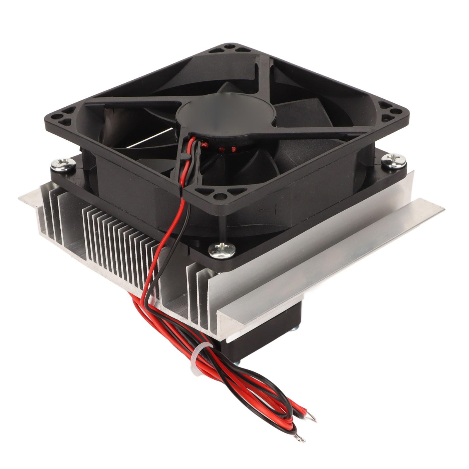 

Semiconductor Cooler DIY Kit 12V Thermoelectric Refrigeration Cooler for Mini Refrigerator and Air