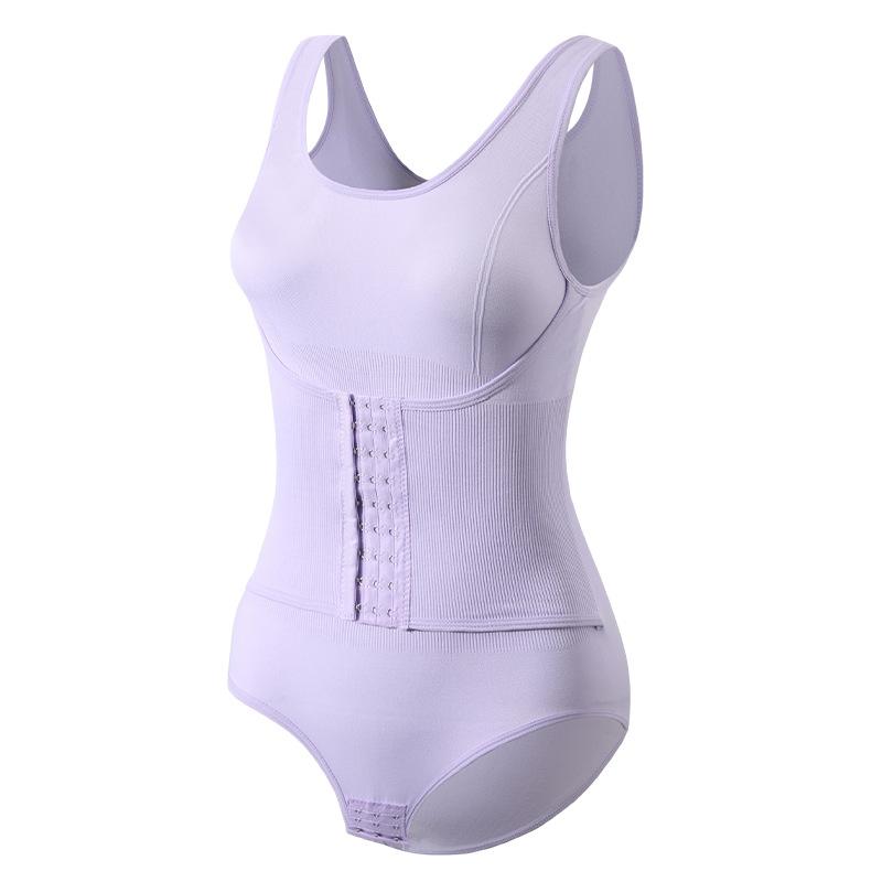 Tvarovací body se zapínáním na knoflíky pro ženy: Jednodílné plavky/body tvarující postavu a zvedající hýždě s stahováním v pase, Korzet pro plnoštíhlé