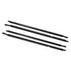 4Pcs Car Window Weather Strip Window Glass Waterproof Pressure Strip Sealing Strips For FJ Cruiser 2007-2014