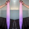 28 inch synthetic colored wig suitable for both women and men as a hair accessory