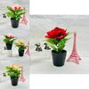 Peony Artificial Plant With Injectionmolded Craft For Home Office And Botanical Display