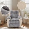Soft Plush Armchair Cover Comfortable Household Sofa Cover Washable Armchair Slipcover Protector Chair Couch Cover Winter Padded