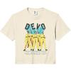 Devo Live World Tour 2009 Retro New Wave Punk Vintage Band Comfort Colors Crop Top