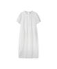 Mellotoli Frill Line Long Dress (White)