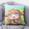 Trickal chibi go Butter  Pillow Covers Home Sofa Cushion Covers and Aecorative Custom