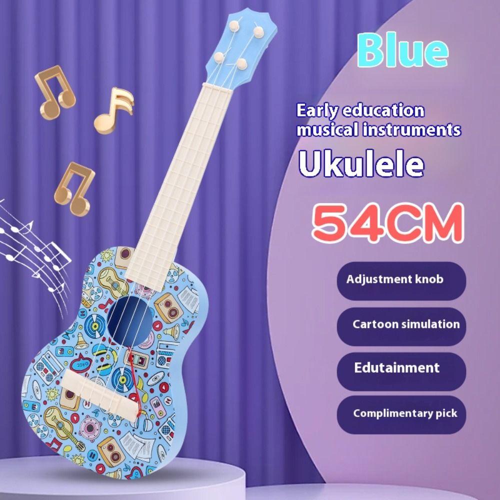 4 Strings Simulation Ukulele Toy Animal Musical Instrument Toy Children Guitar Toy  Play Activity