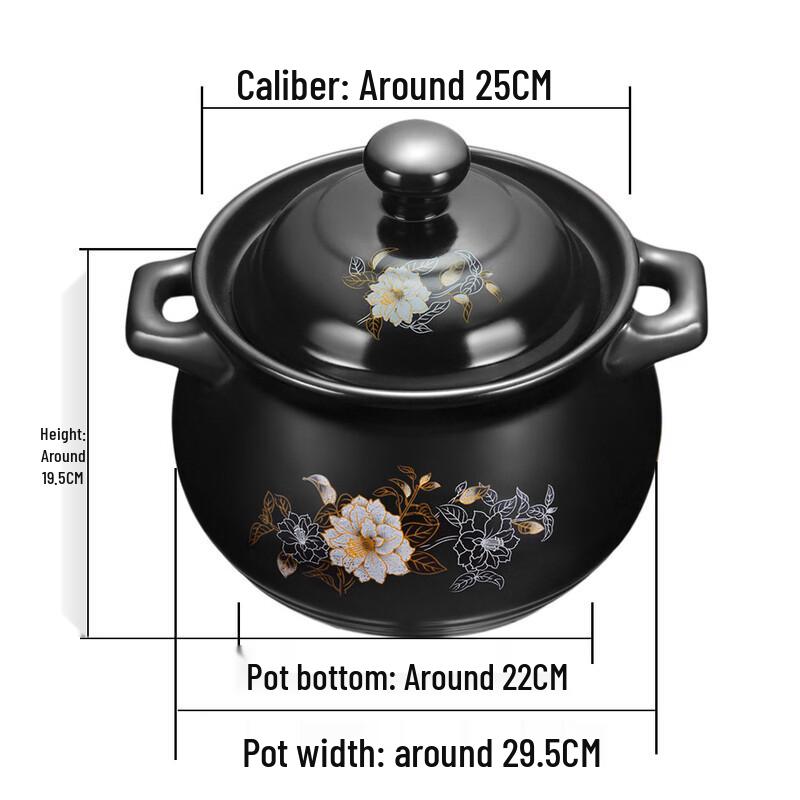 Yipan Ceramic Hotpot & Soup Casserole