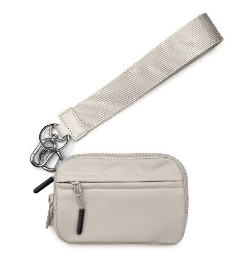 With Wrist Zip Coin Purse Ladies Casual Travel Bag Waterproof Nylon Small Wallet Multifunctional Card Holder