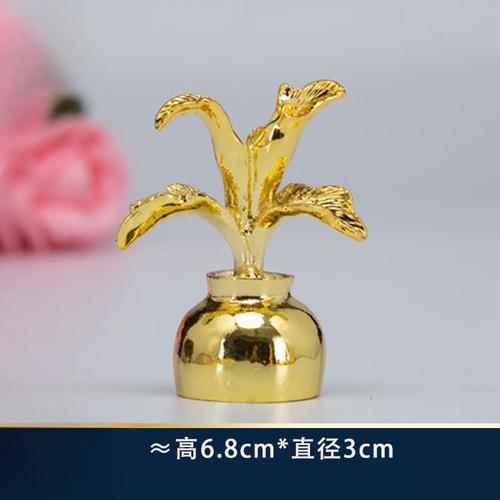 Buddhas Werkzeug aus Zinklegierung im chinesischen Stil, Amitabha Buddhas kleine Pagode, Kräuterornament des Apotheker-Buddha Feng Shui Buddhismus