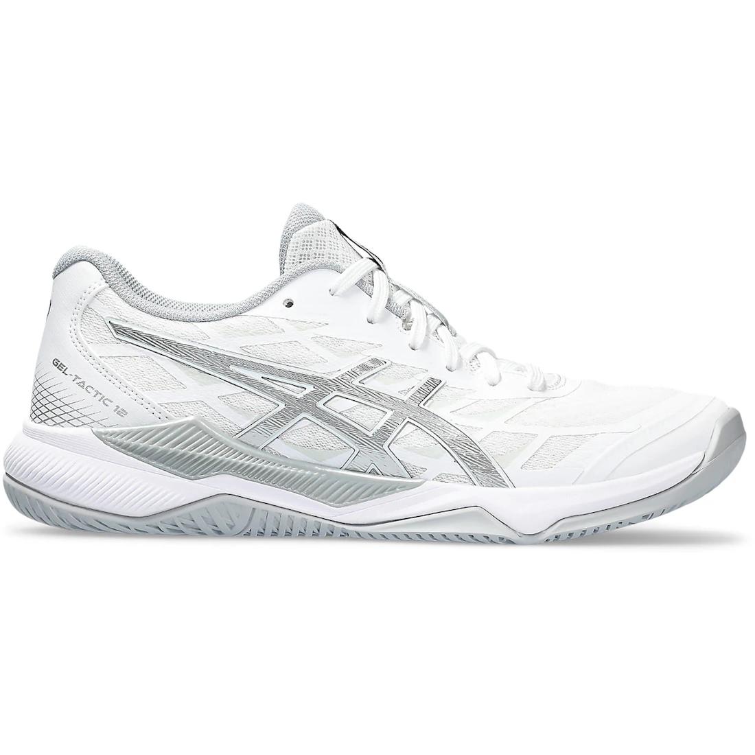 

Кросівки ASICS Gel-Tactic 12 Білий Чисте Срібло (Жіночі)(1072A092-100) 41.5
