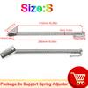 AD 1 Pair Boat Accessories Marine Stainless Steel 260mm 230MM Spring Lid Support Stainless Steel Boat Hatch Support Spring