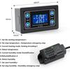 Automatic Thermostat LCD Digital Temperature Humidity Controller Indicator For Incubation Breeding Greenhouse, Model XY-WTH1