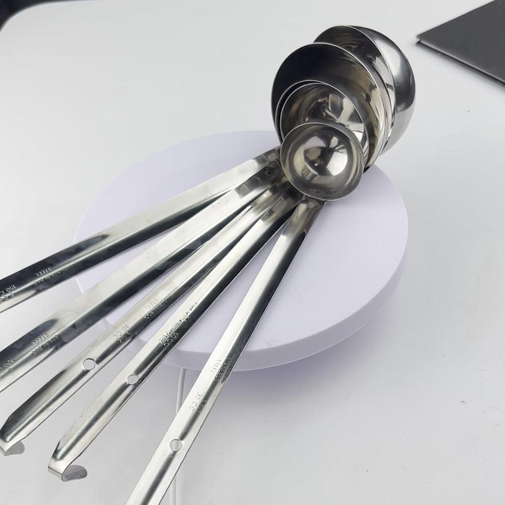High Utility Stainless Steel Ladle Long Handle Suitable for Various Dishes