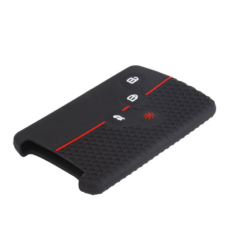 Renault Kadjar Smart 4-Button Silicone Key Cover for Koleos, Duster, Captur