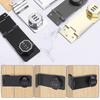 Security Slide Bolt with Build In Combination Lock 5inch Metal Hasp Multipurpose Door Lock for Cabinets & Small Door